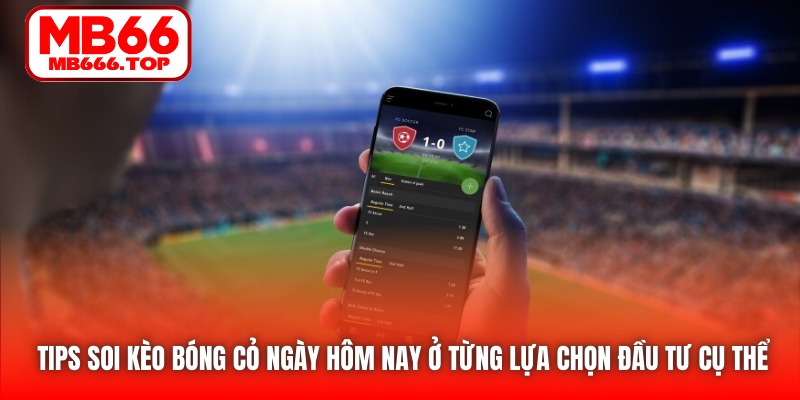 Tips soi kèo bóng cỏ ngày hôm nay ở từng lựa chọn đầu tư cụ thể 